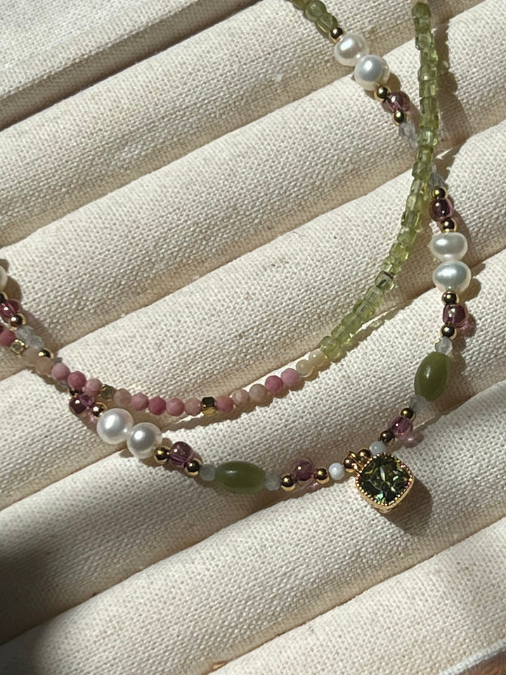 summer beaded necklace Ke Jewelry Melbourne